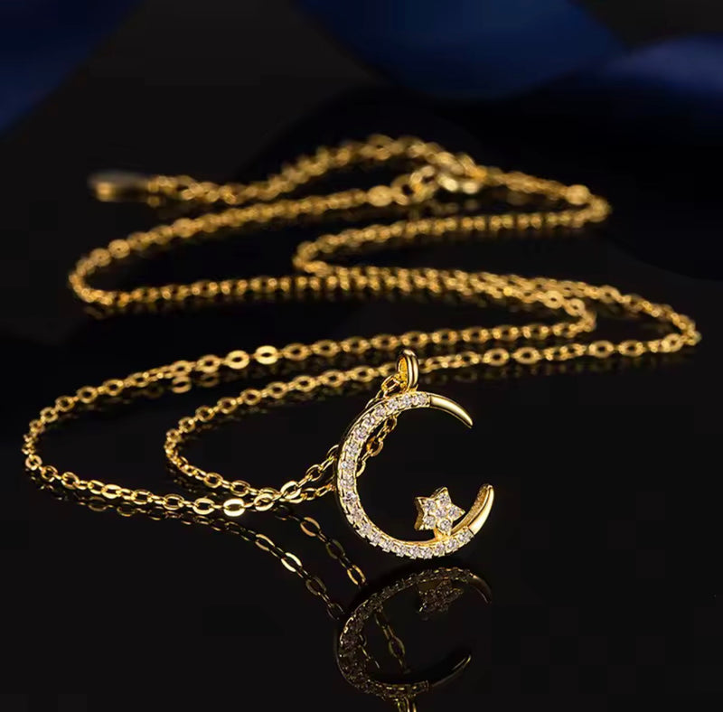 Collana Luna e Stella